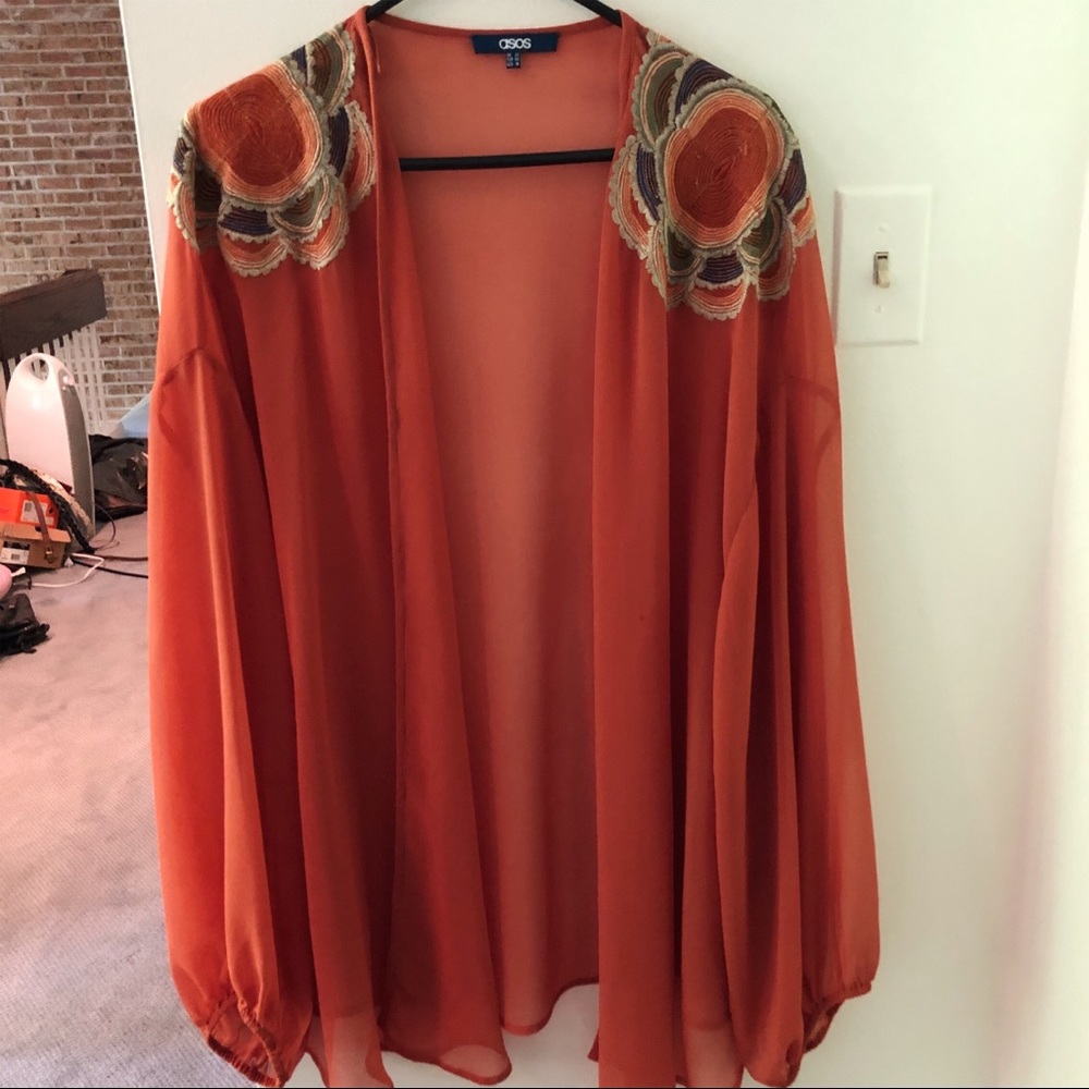 ASOS Curve Embellished Kimono